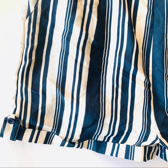 Paper Crown Striped Romper Lauren Conrad - Picture 4 of 5